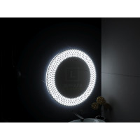 Зеркало с подсветкой для ванной комнаты Варедо 75 см